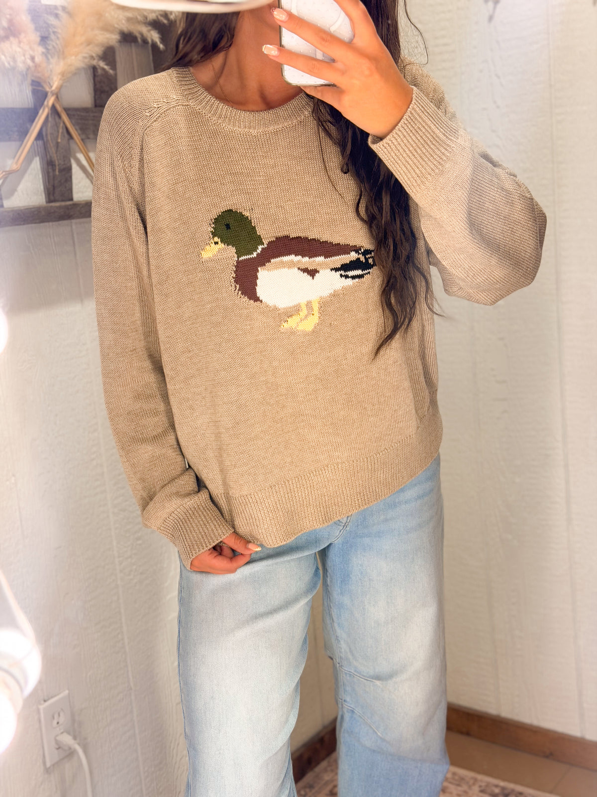 Mallard Duck Knitted Sweater